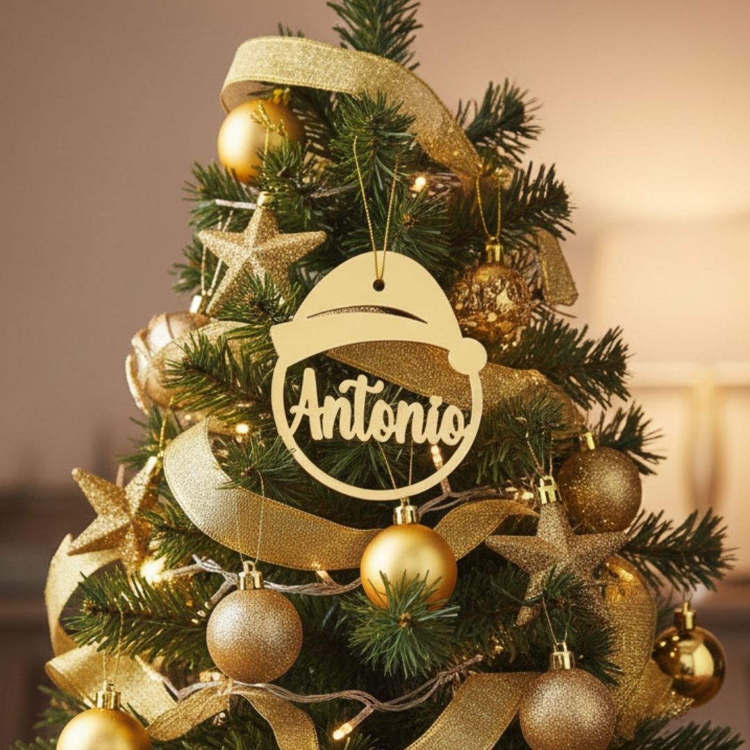 Pallina Cappello di Babbo Natale