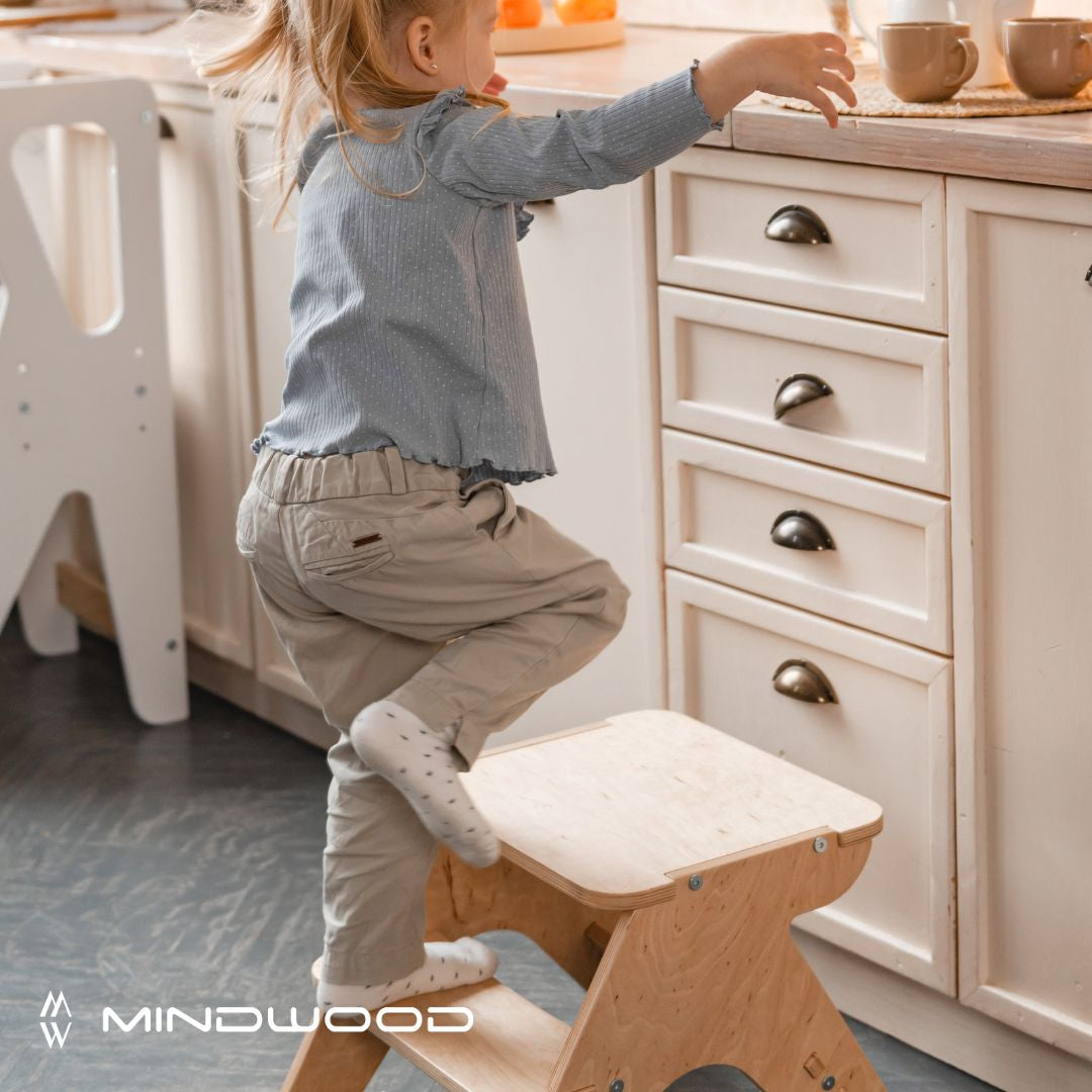 Sgabello Montessori per Bambini