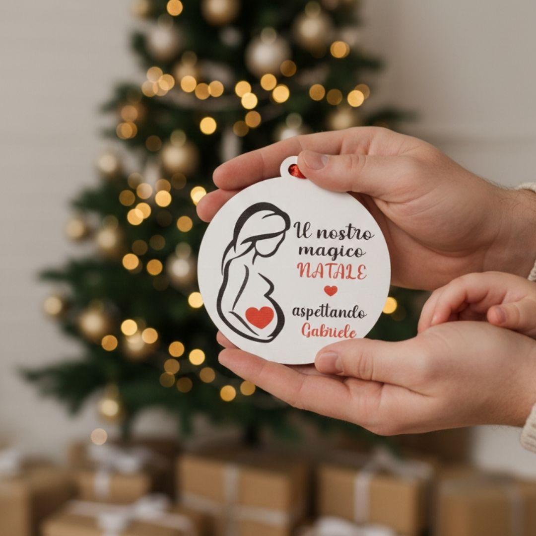 Pallina personalizzata Dolce Attesa