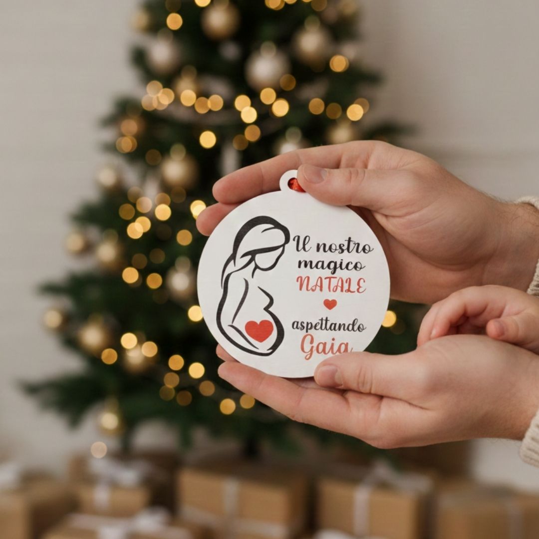 Pallina personalizzata Dolce Attesa