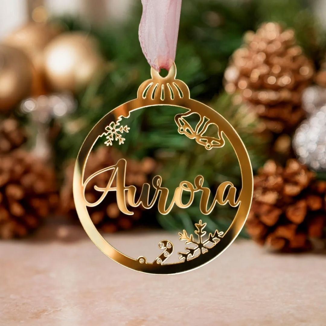 Pallina Personalizzata con Nome in Plex