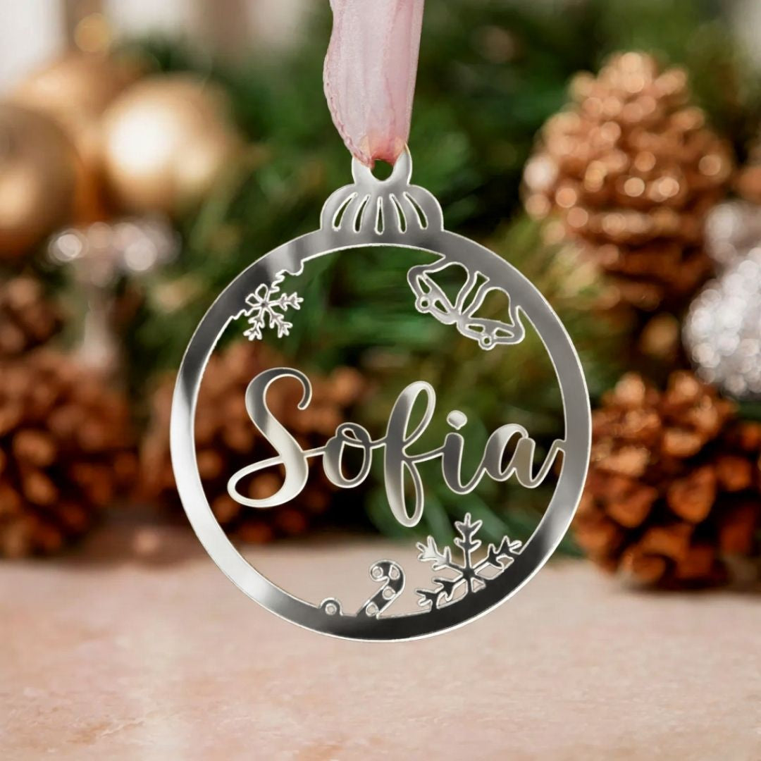 Pallina Personalizzata con Nome in Plex