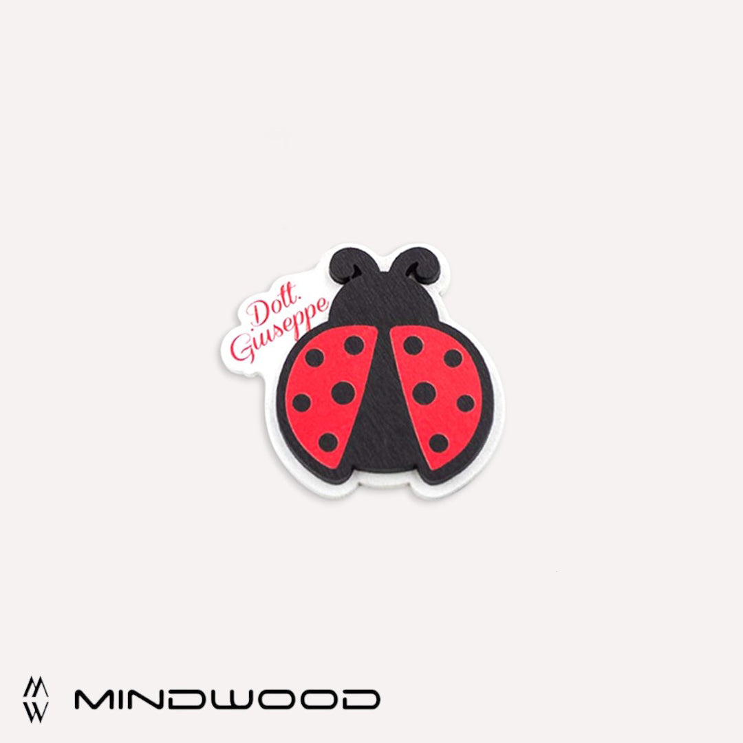 Calamita Coccinella Laurea personalizzabile