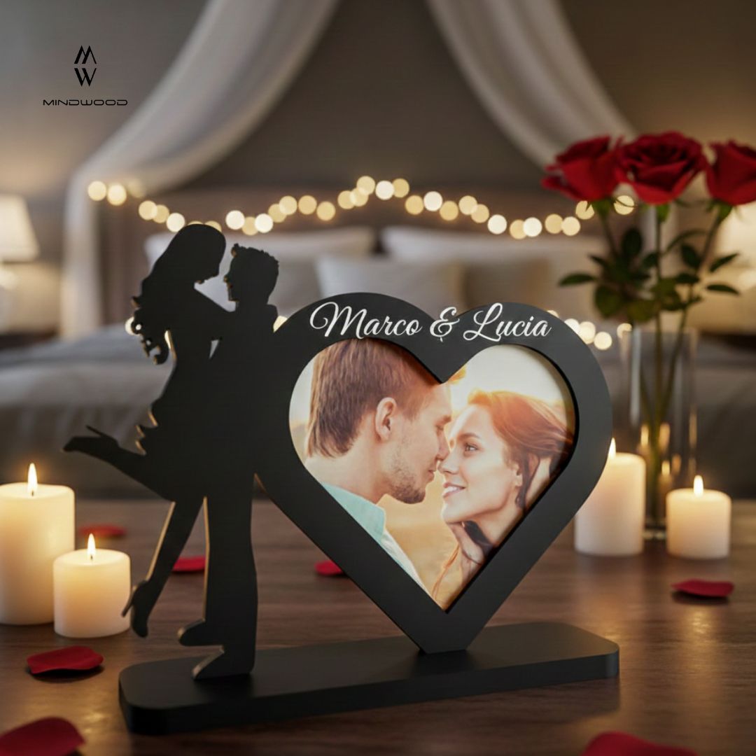 Portafoto personalizzato Coppia innamorata