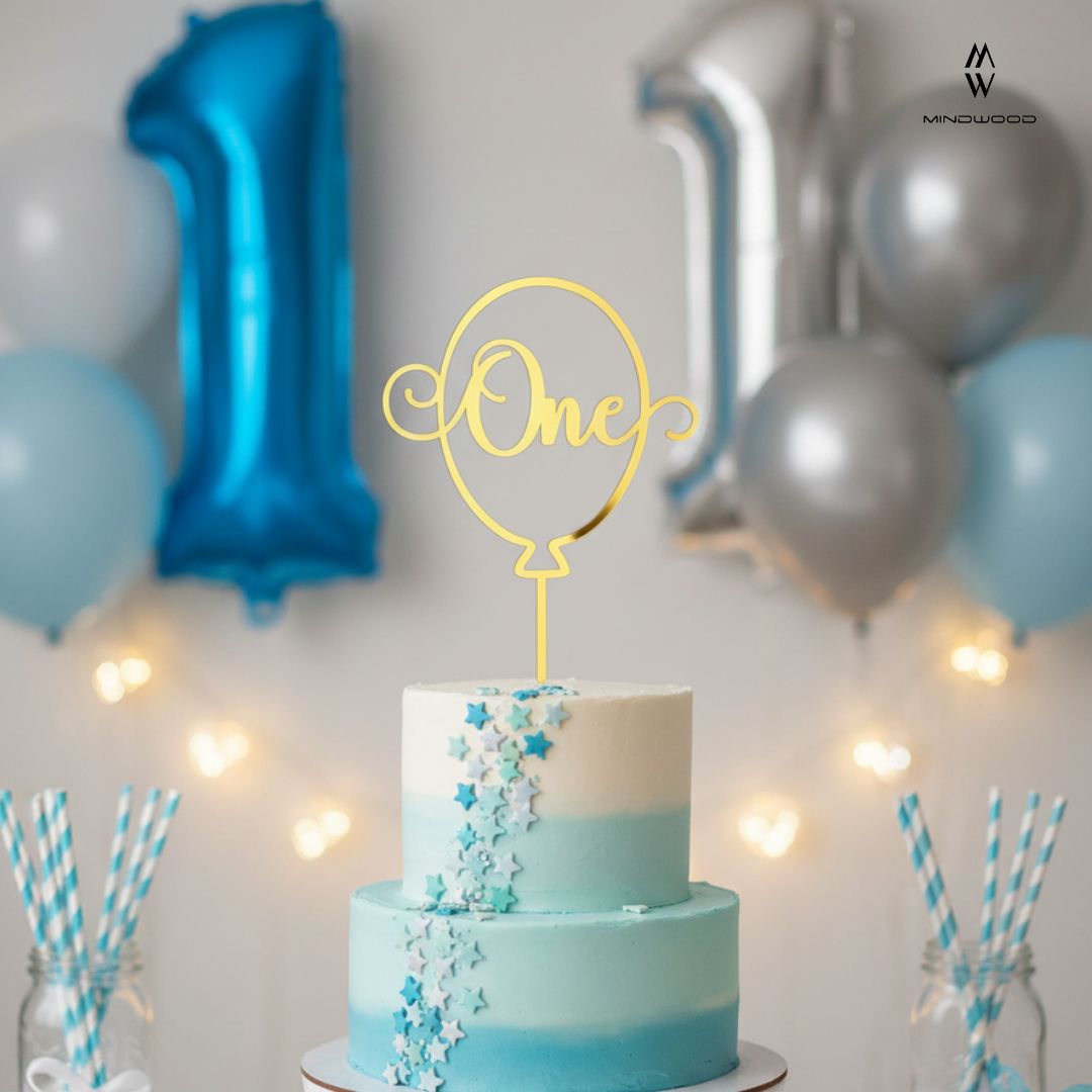 CakeTopper Plex One Palloncino