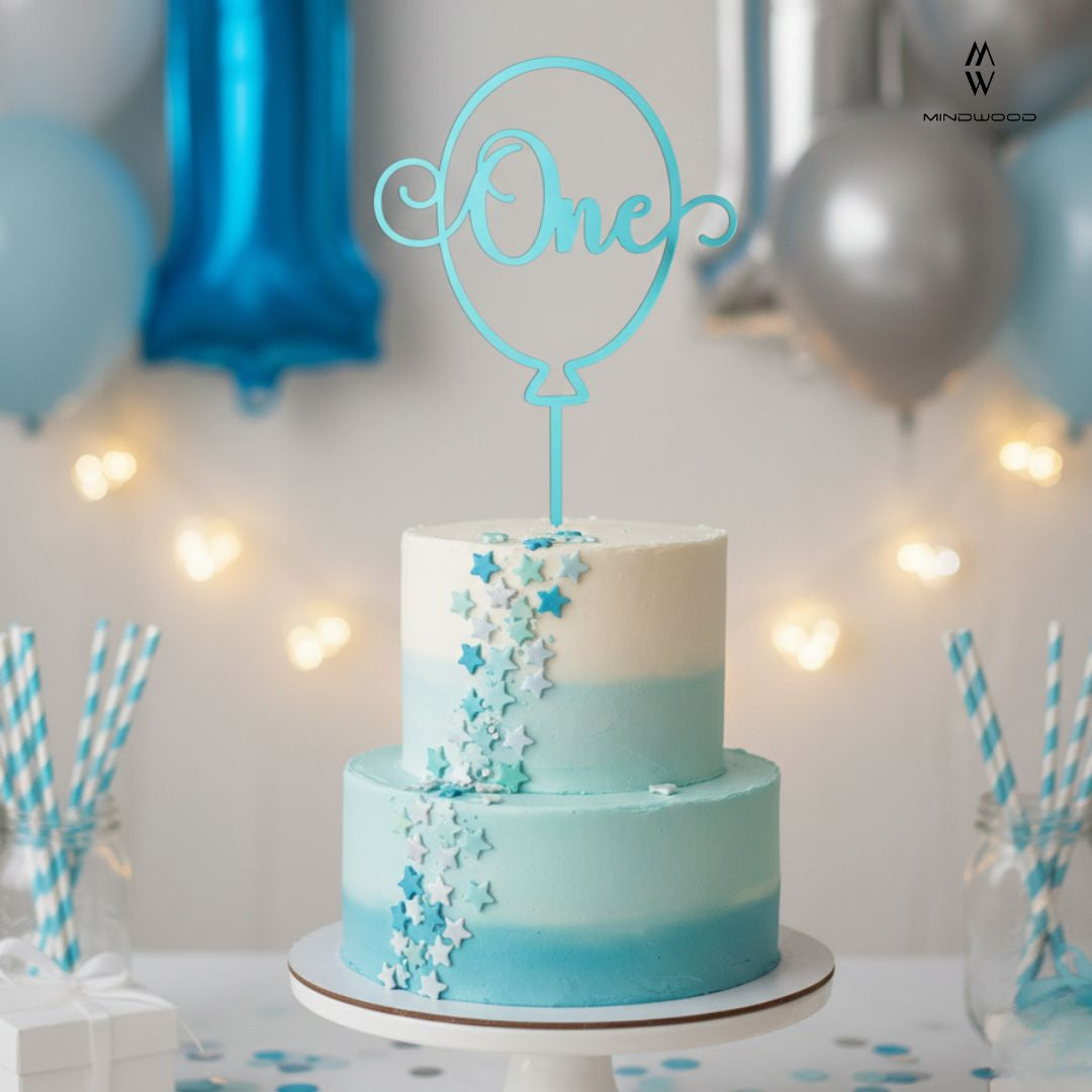 CakeTopper Plex One Palloncino