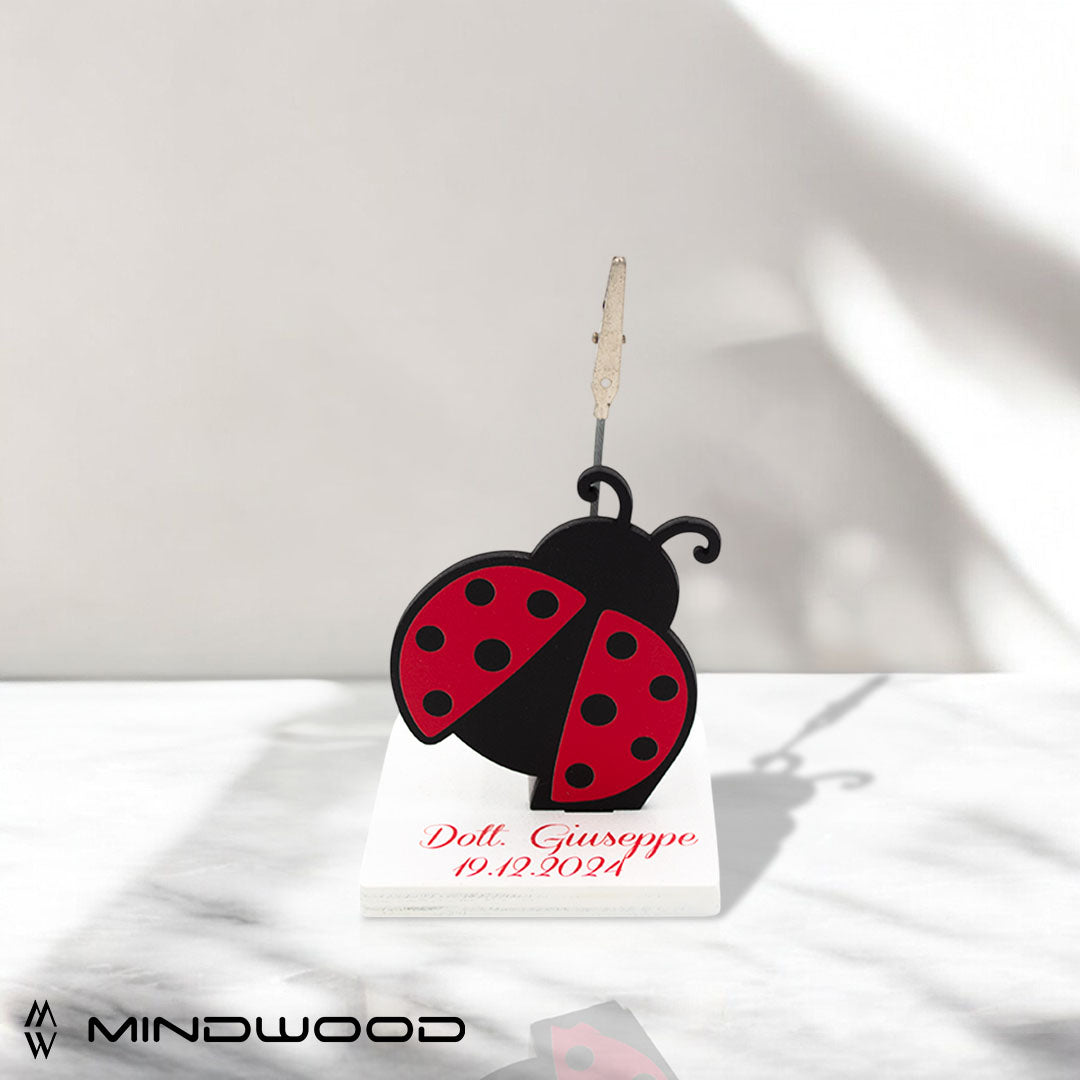 ReggiFoto Laurea Personalizzabile Coccinella