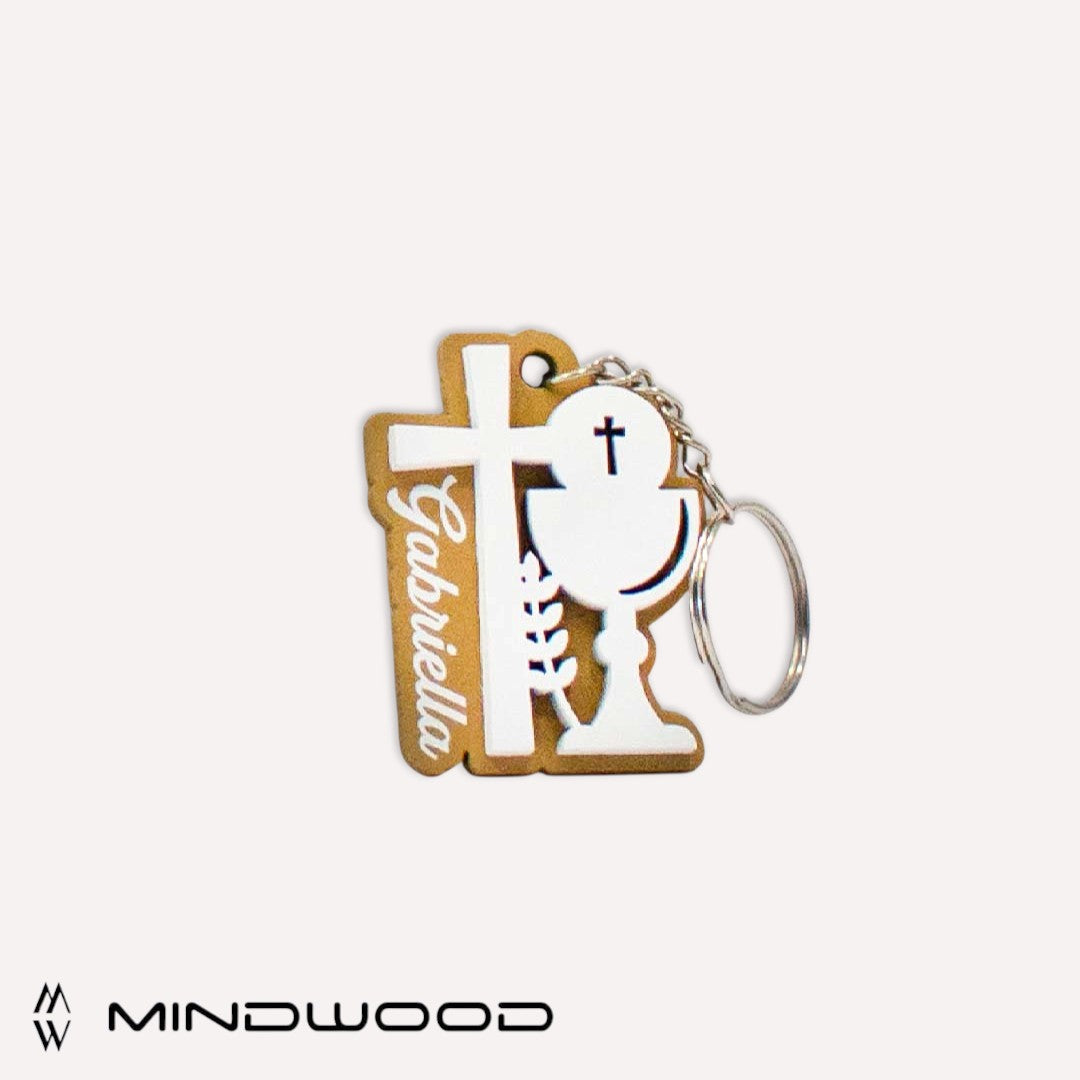 Ciondolo Spiga con Nome personalizzato