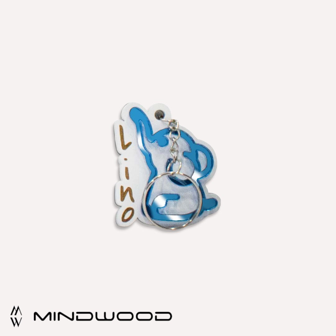 Ciondolo Nome personalizzato Pachiderma