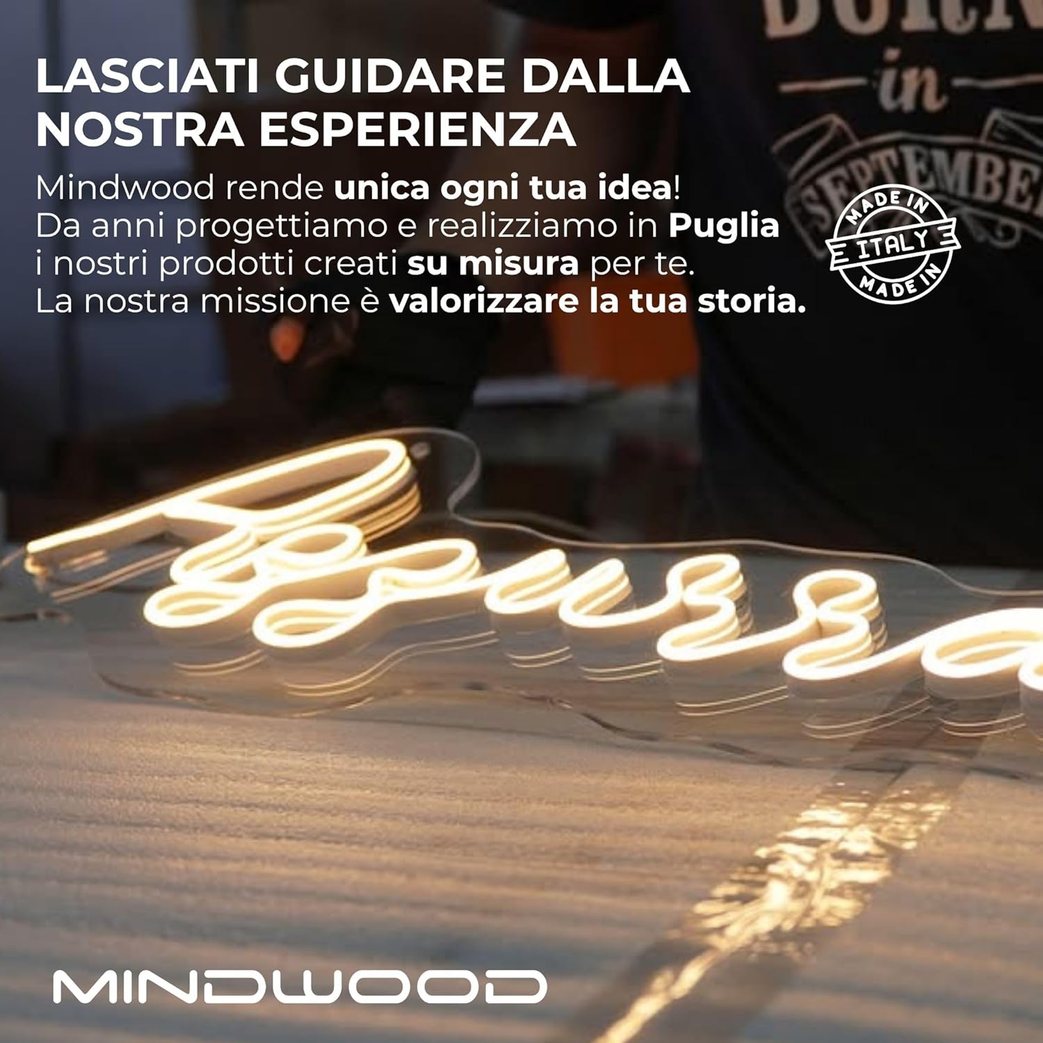 Scritta a Led Personalizzata - Crea la tua scritta
