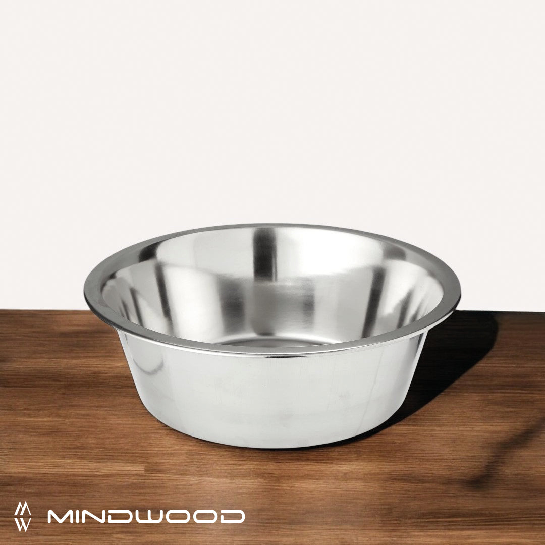 Set 2 Ciotole in Acciaio Inox