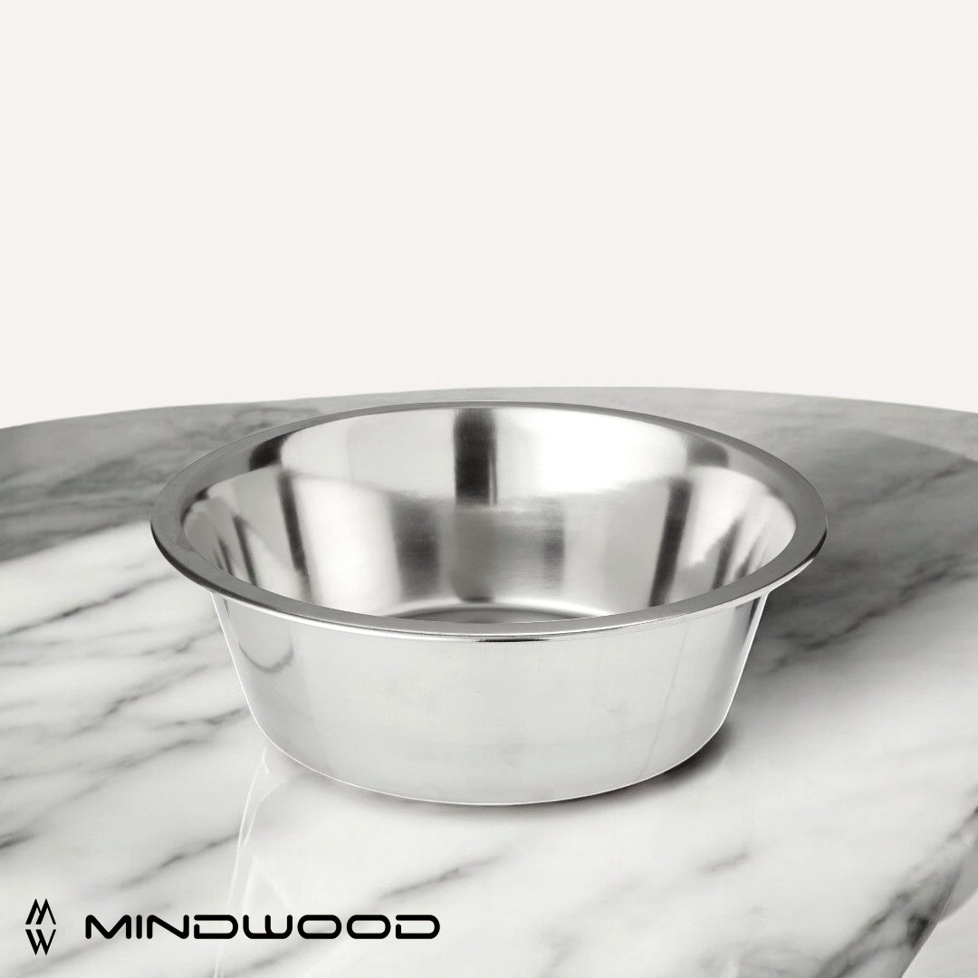 Set 2 Ciotole in Acciaio Inox