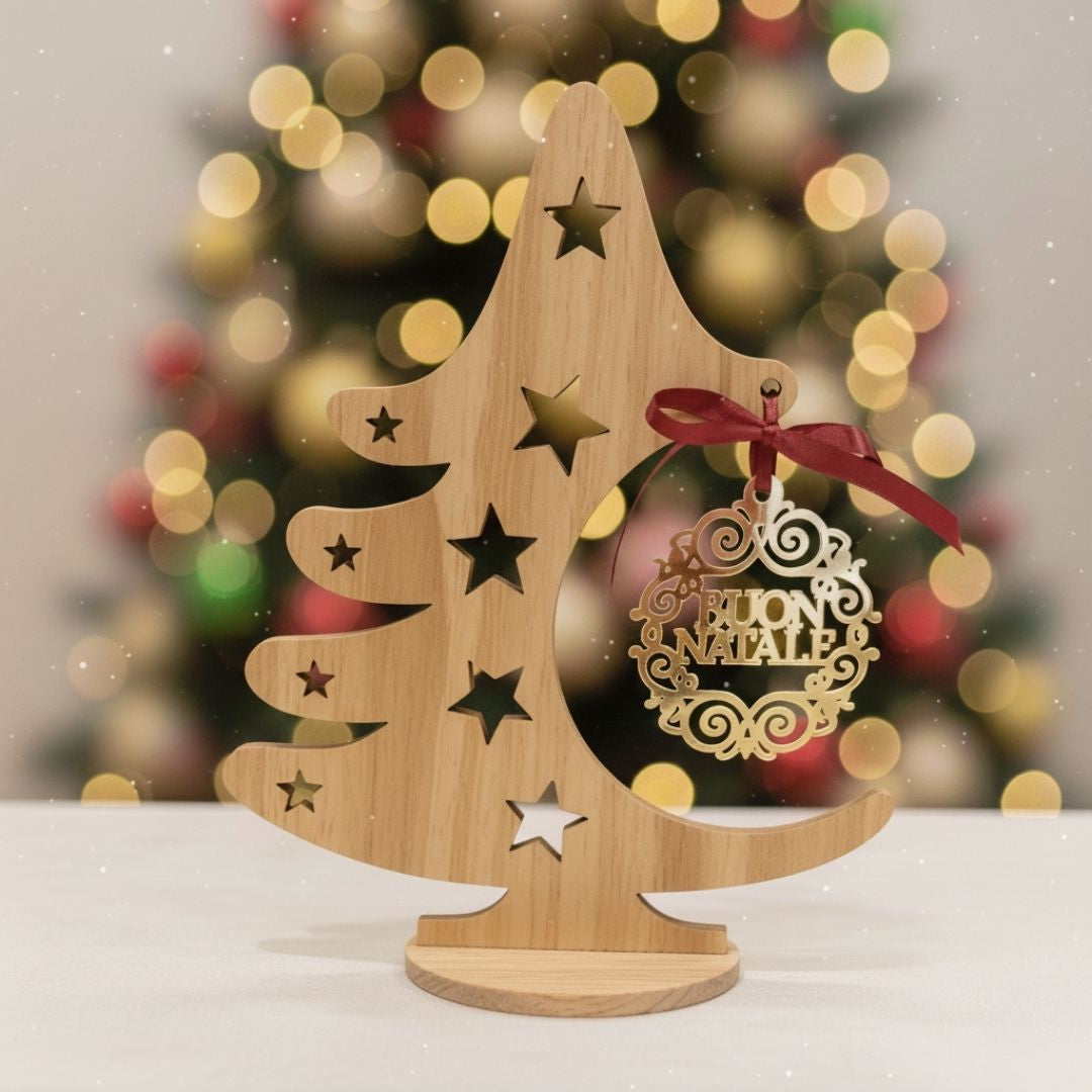 Alberello Decorativo con Pallina