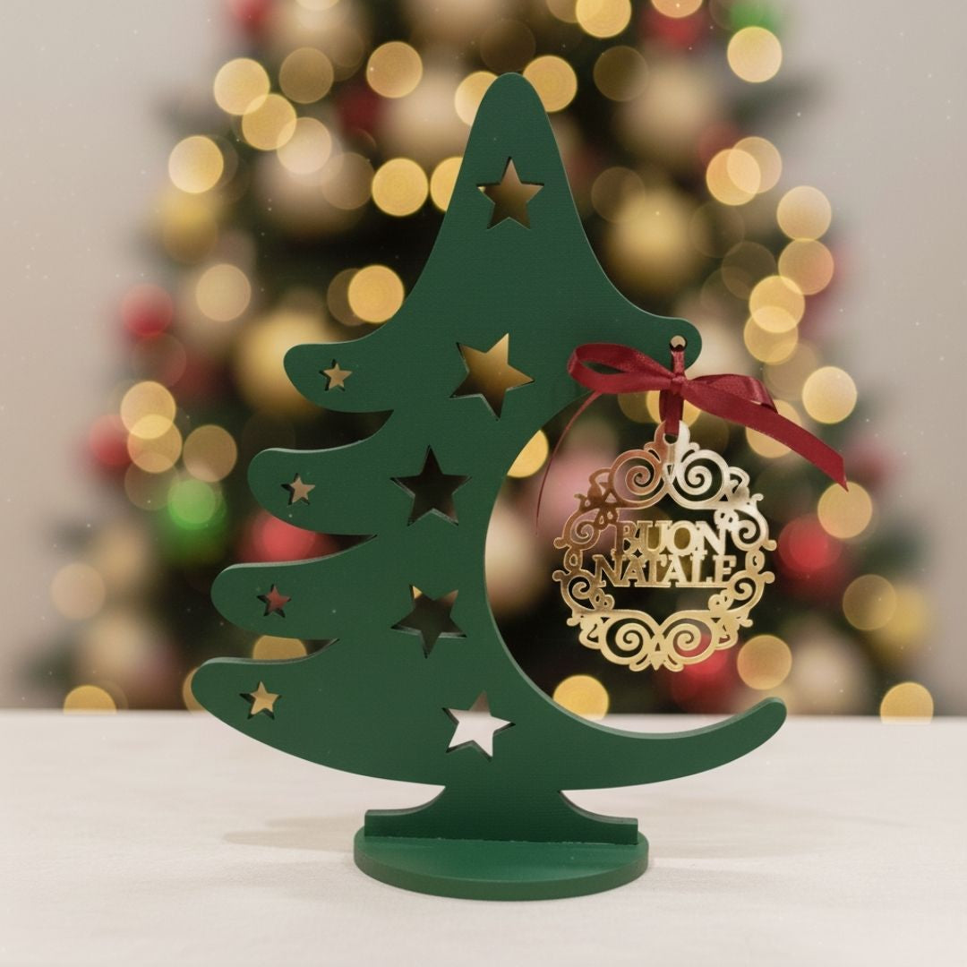 Alberello Decorativo con Pallina