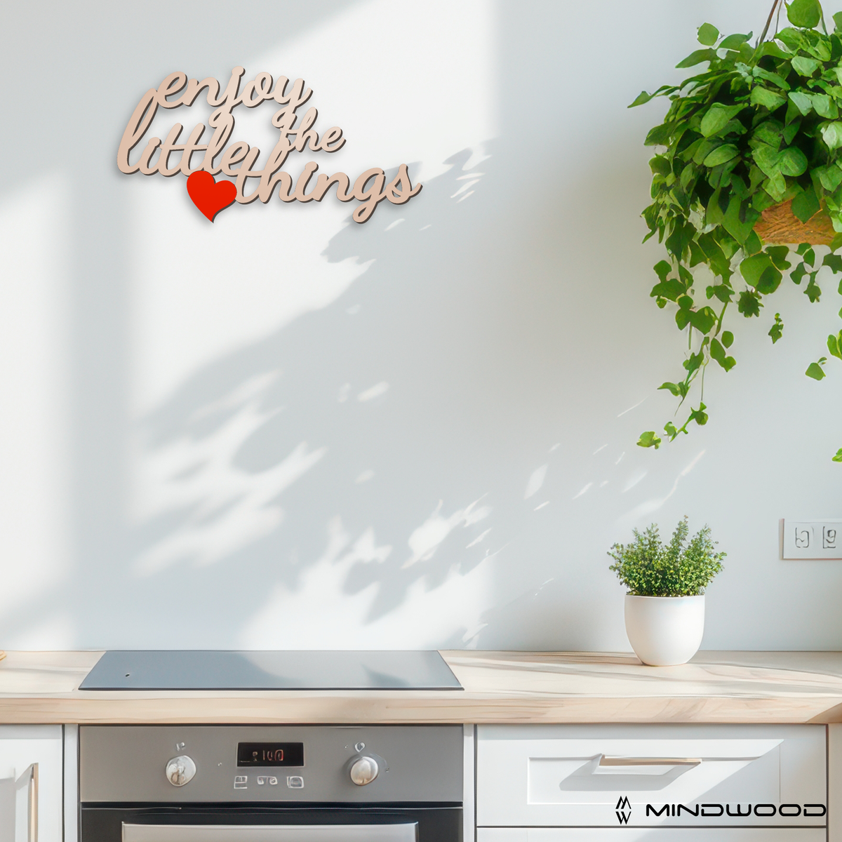 Scritta in Legno Enjoy The Little Things
