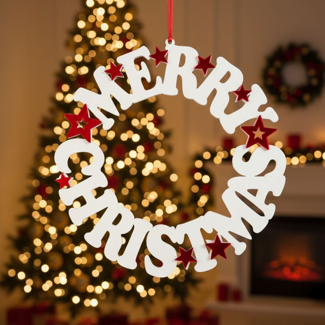 Ghirlanda Merry Christmas