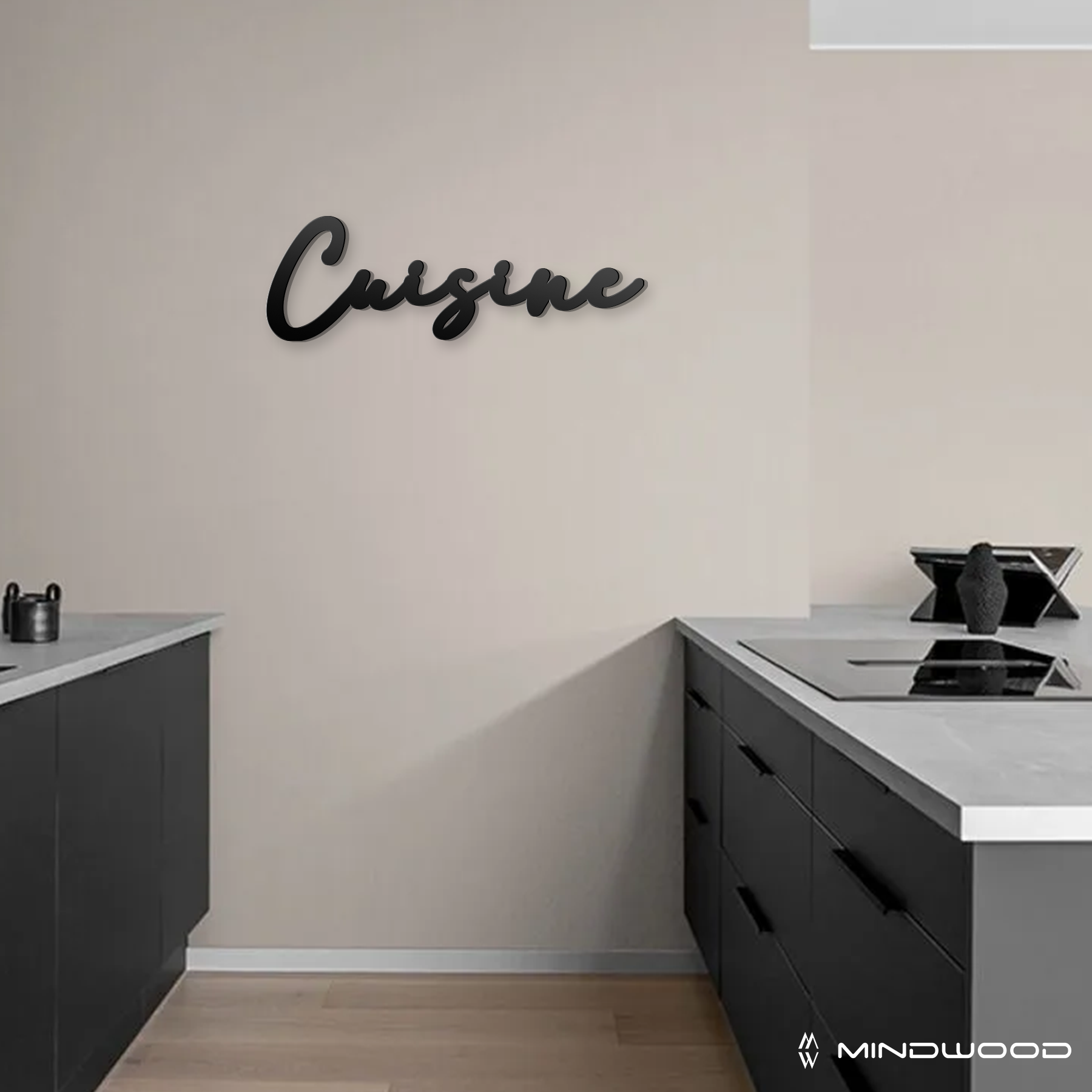 Scritta in Legno Cuisine