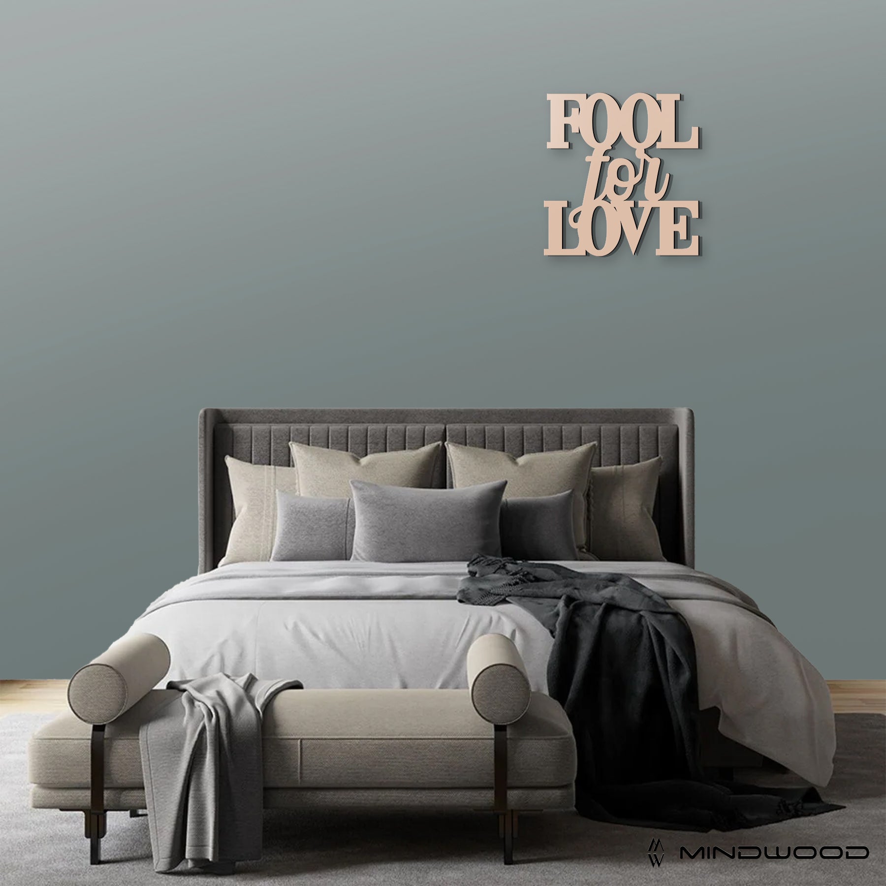 Scritta in Legno Fool For Love