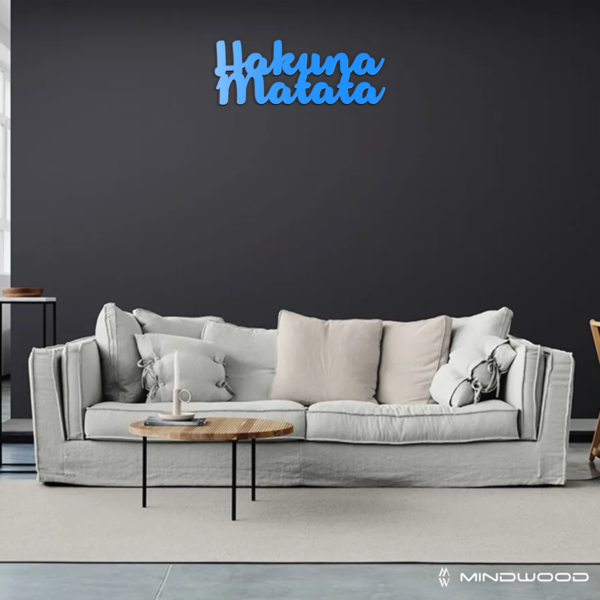 Scritta in Legno Hakuna Matata