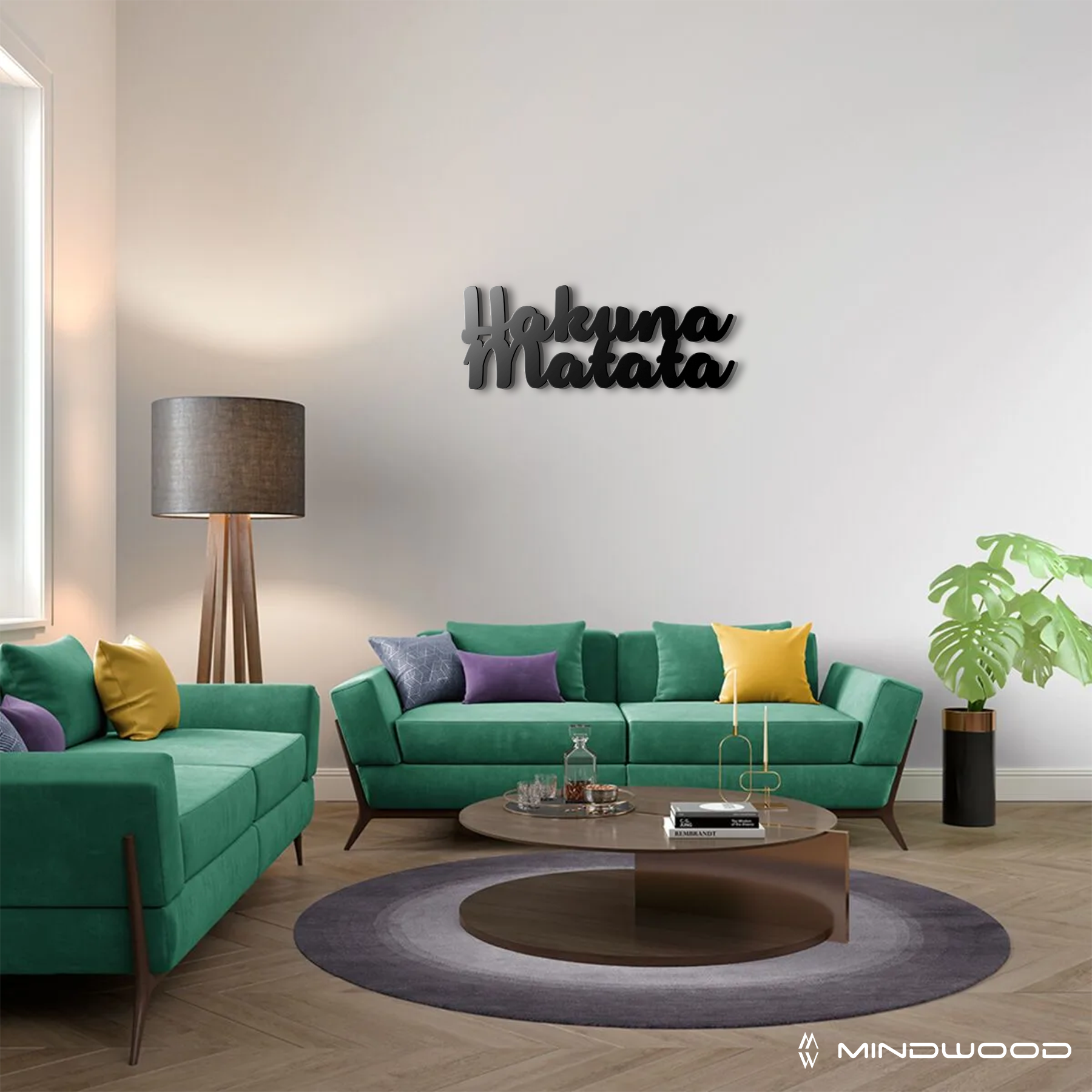 Scritta in Legno Hakuna Matata