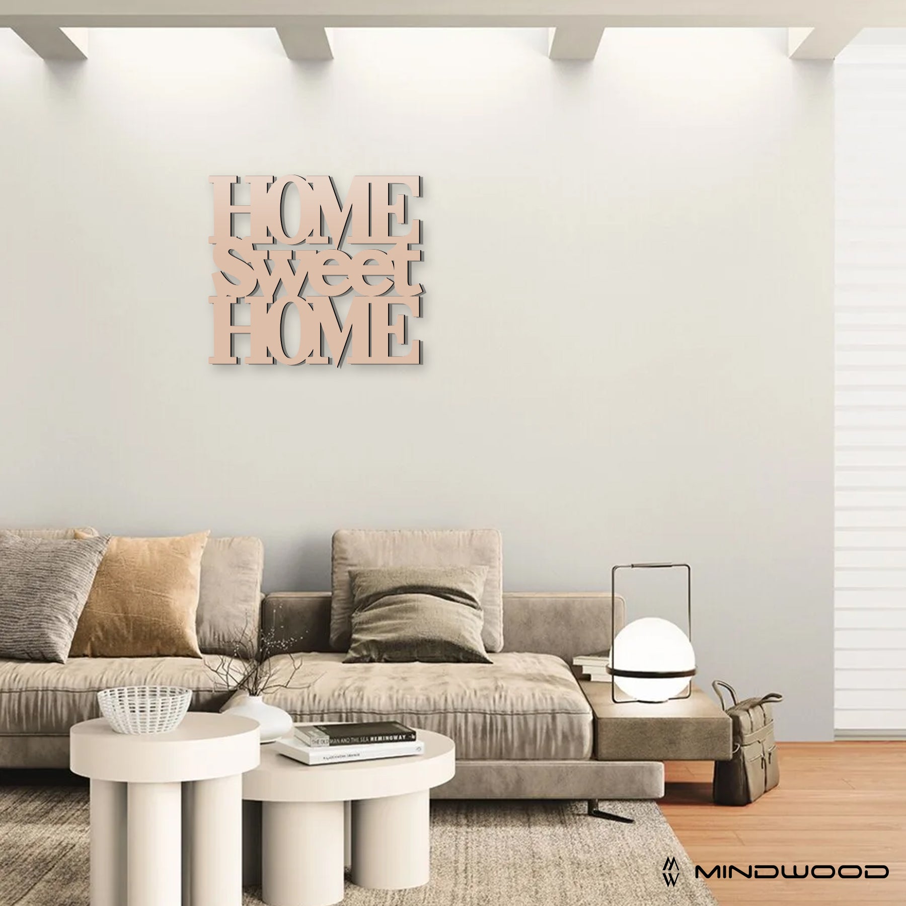 Scritta in Legno Home sweet Home