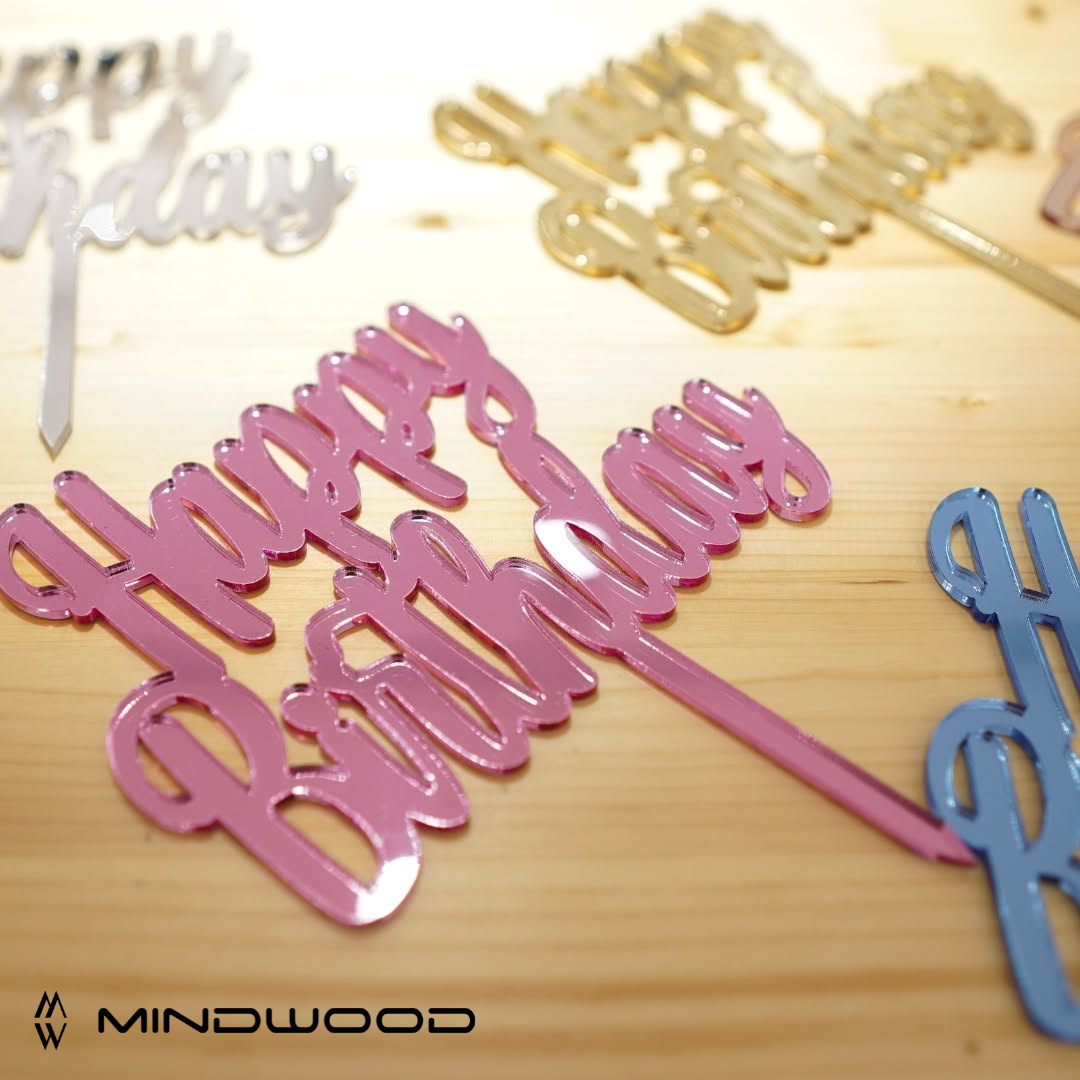 Cake Topper Plexiglass