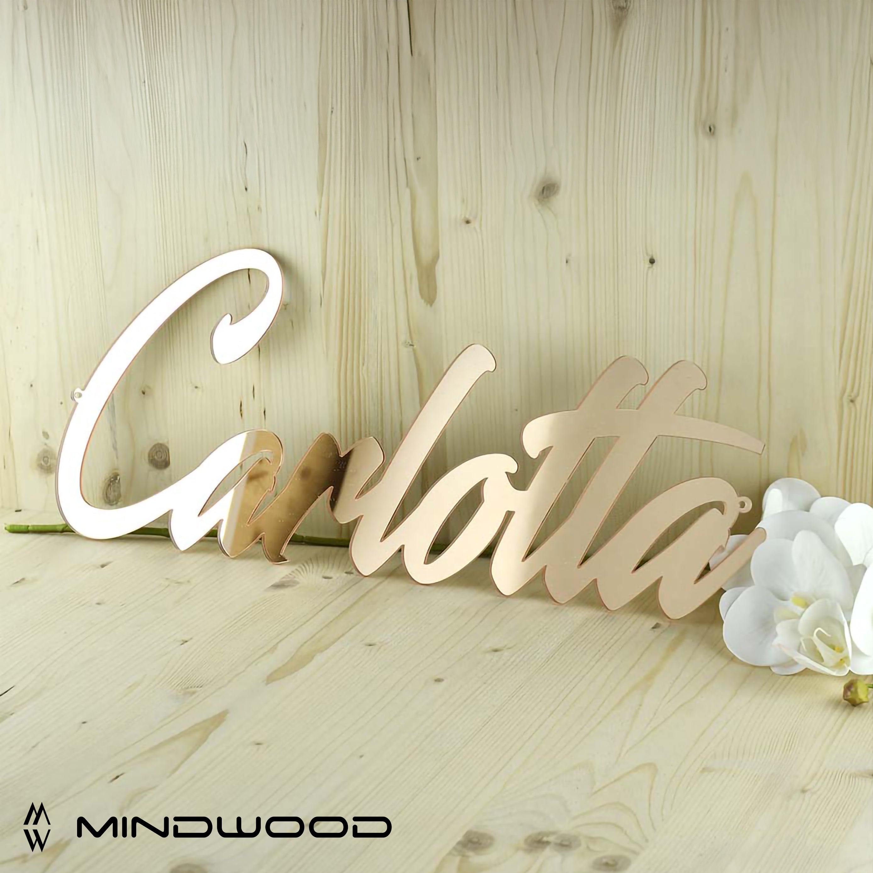 Nomi in Plexiglass Personalizzato