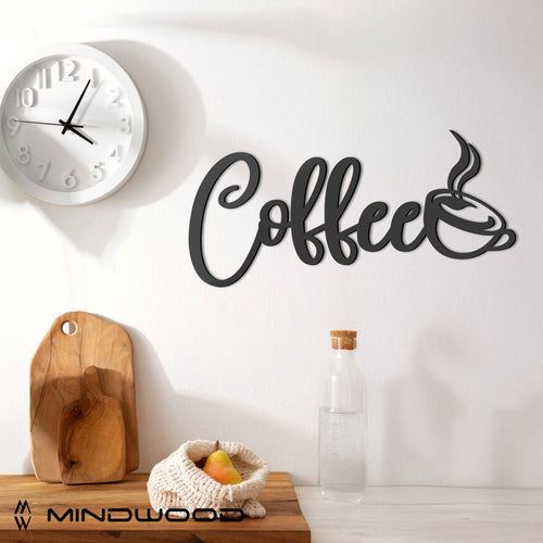 Scritta in Legno Coffee