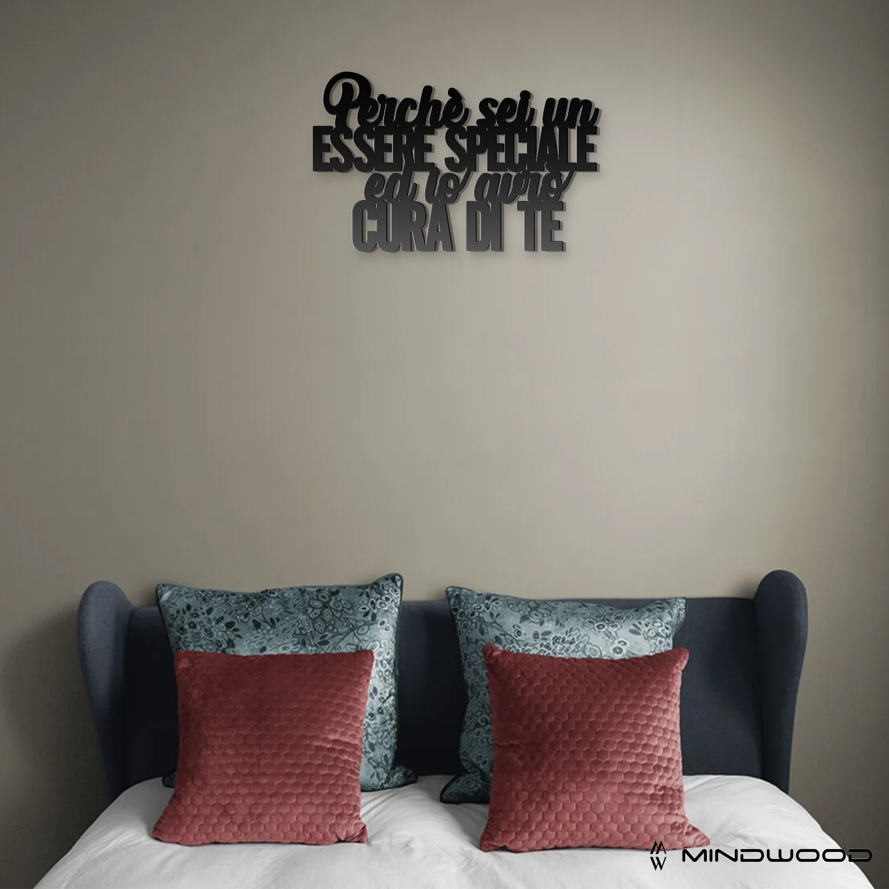 Scritta in Legno Perché sei un essere speciale