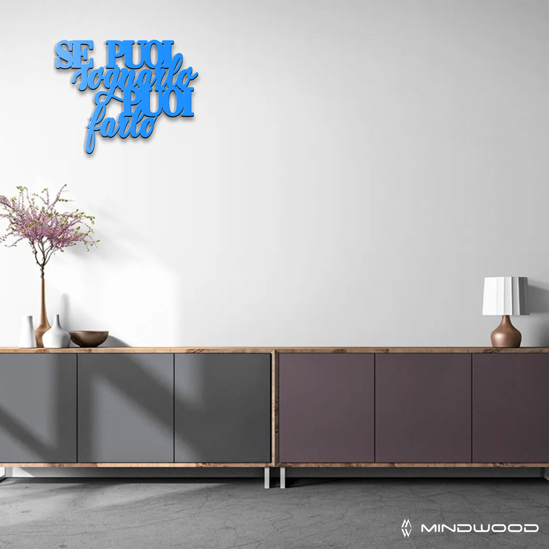 Scritta in Legno Se puoi sognarlo puoi farlo