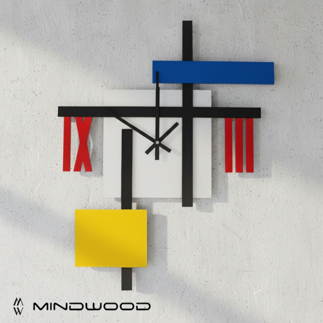 Orologio Da Parete Mondrian