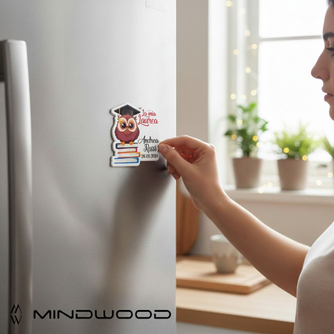 Calamita Laurea personalizzabile