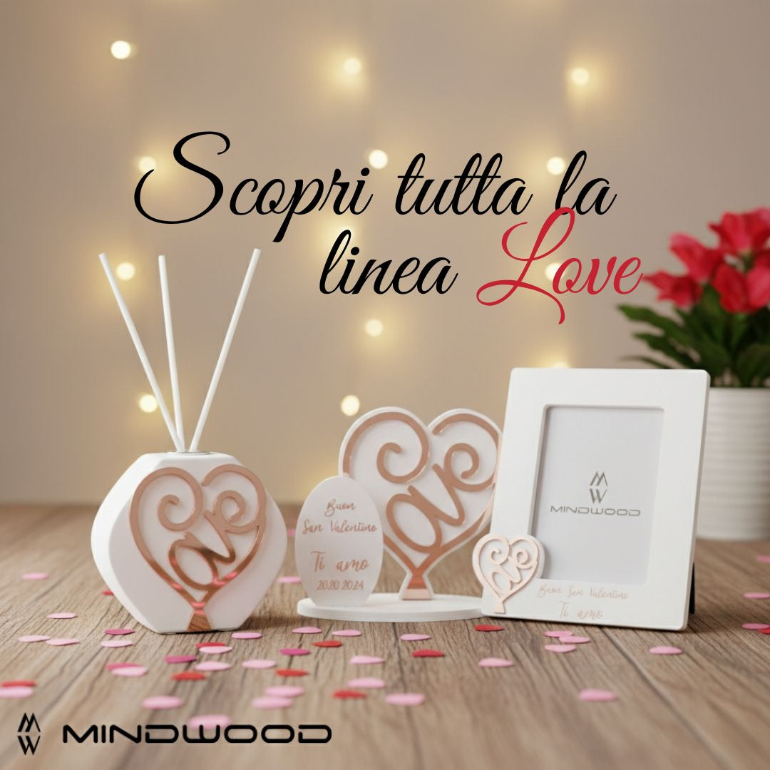 Decor Portacarte personalizzabile Love
