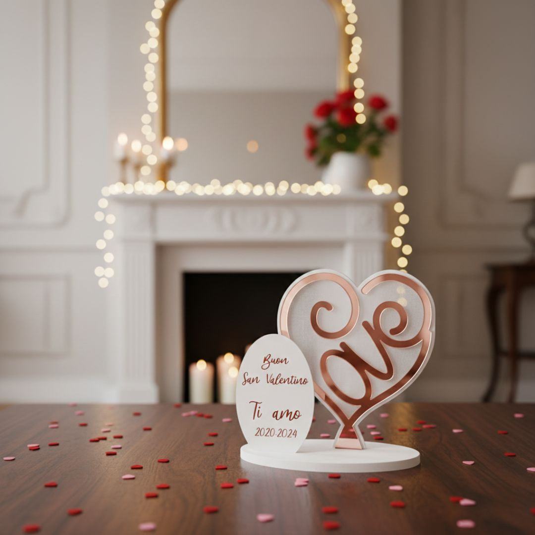 Decor Portacarte personalizzabile Love