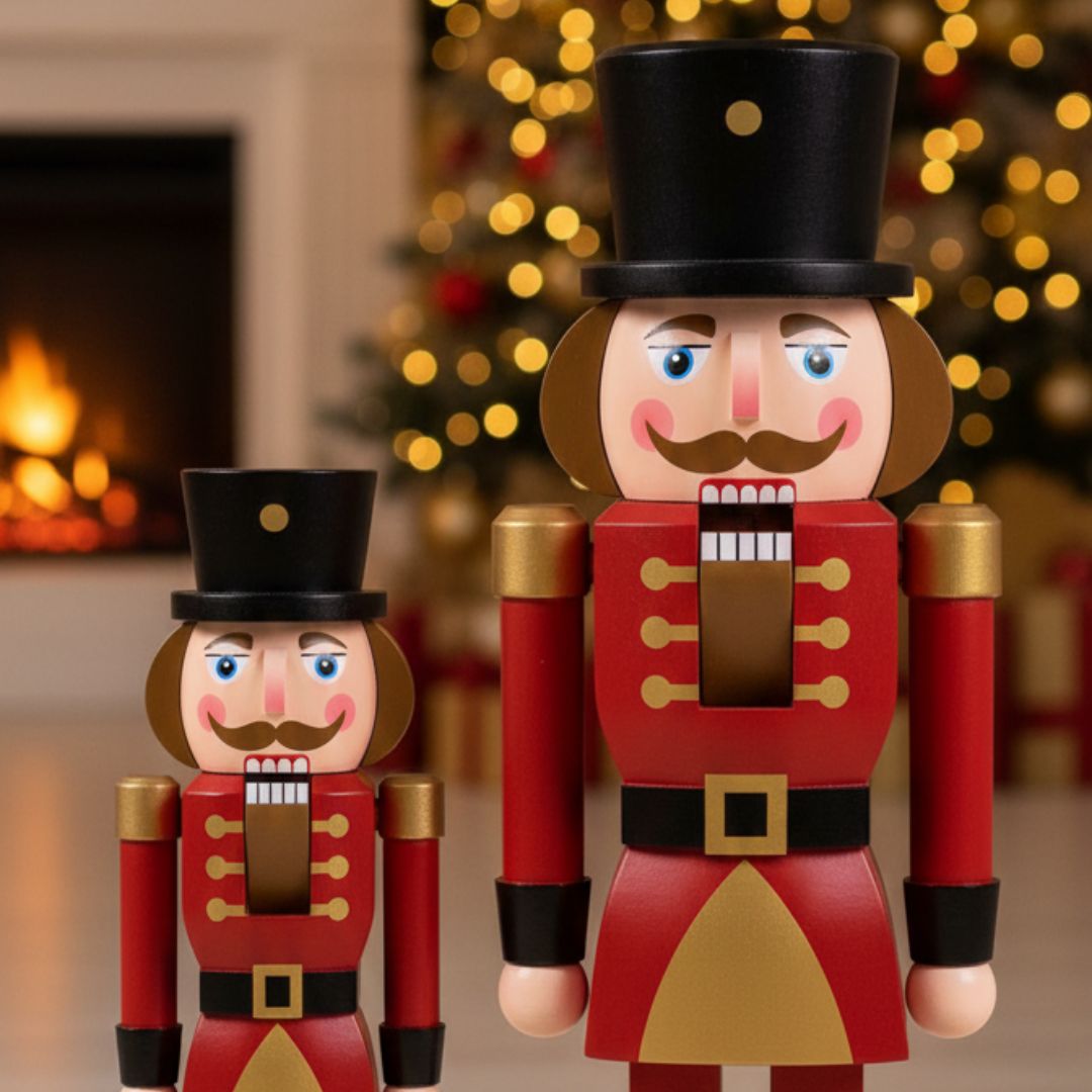 Schiaccianoci in Legno Laccato