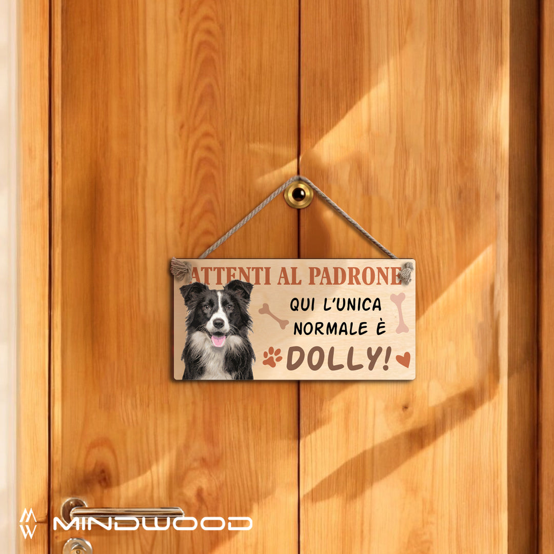 Targhetta Fuori Porta Pet
