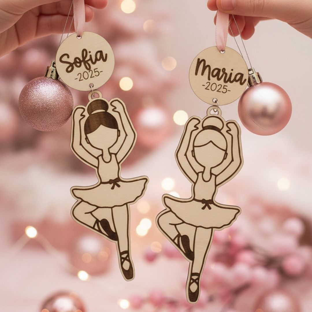 Pallina personalizzata in Legno Ballet
