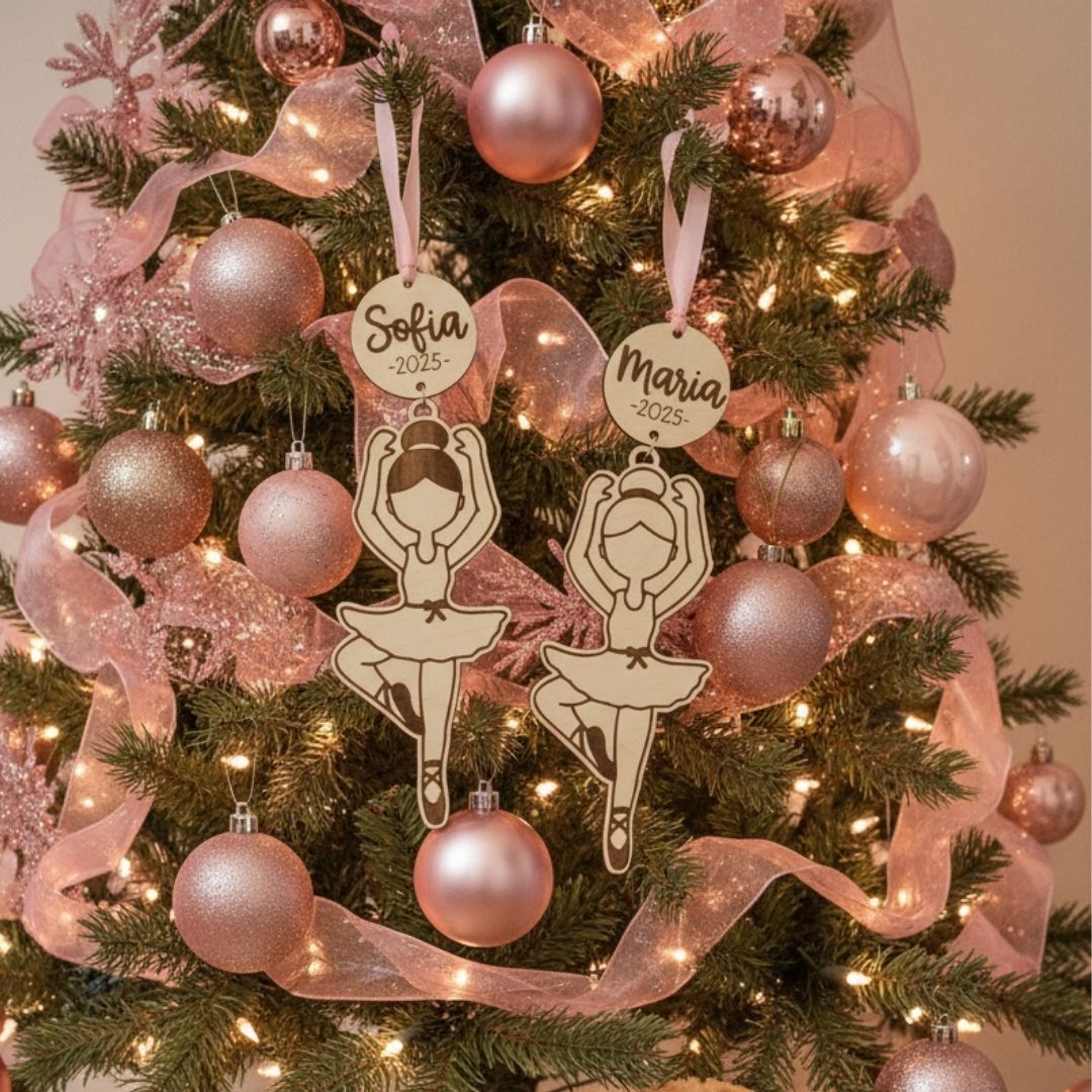 Pallina personalizzata in Legno Ballet