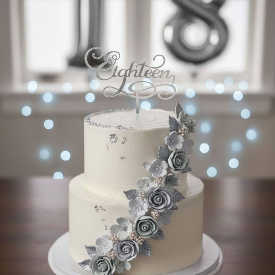 Cake Topper Eighteen