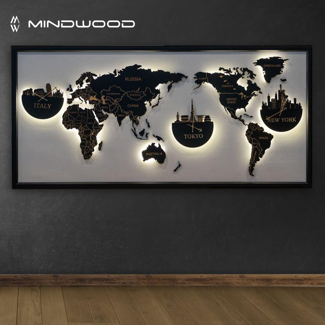 Wandplanisphäre