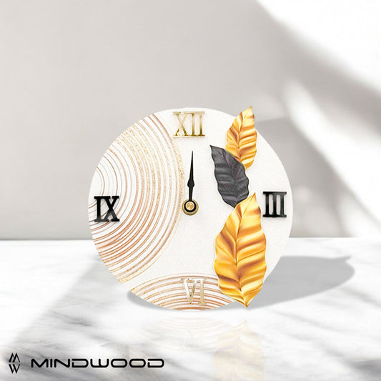 Orologio Da Tavolo Foglia