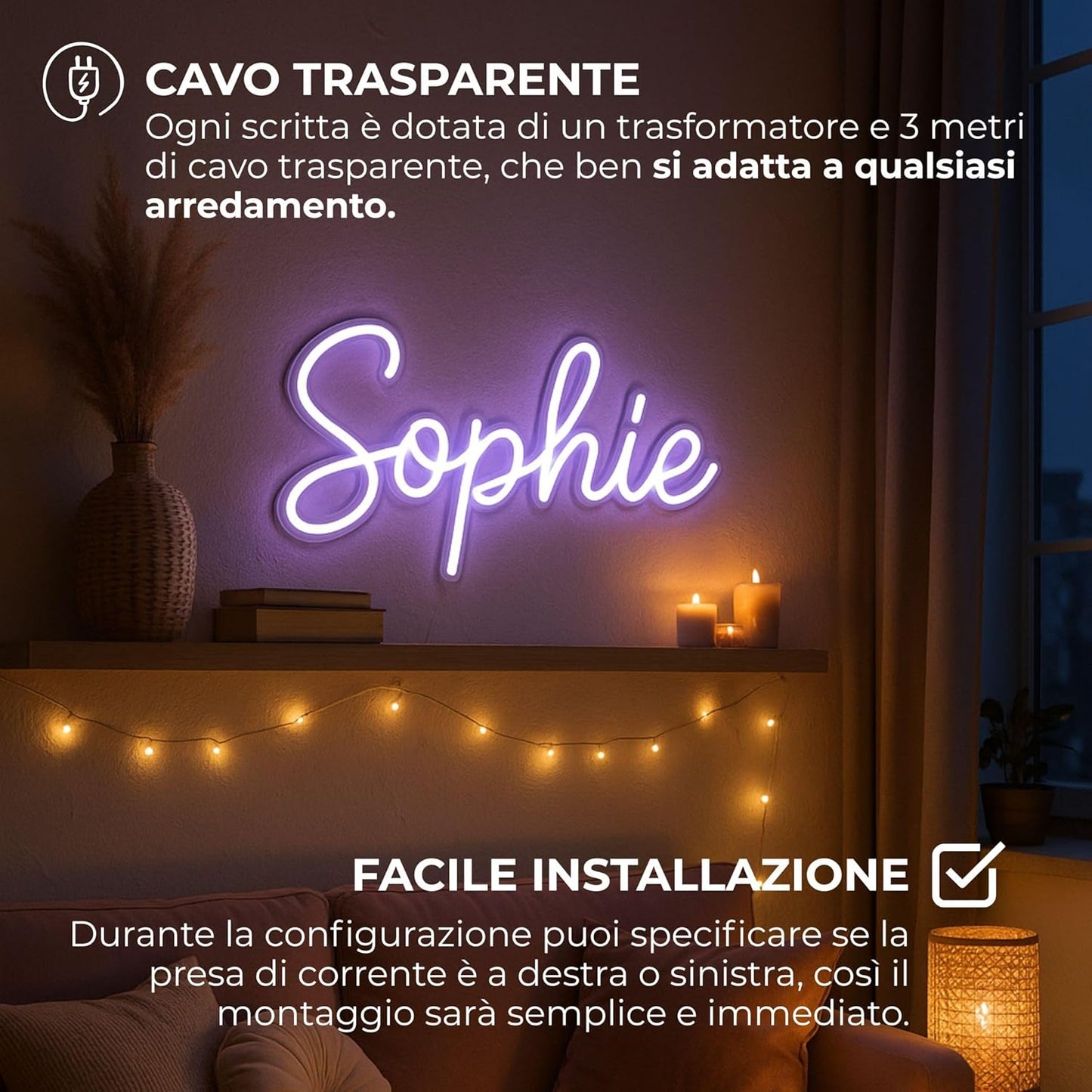 Panneau LED personnalisé - Créez votre propre panneau