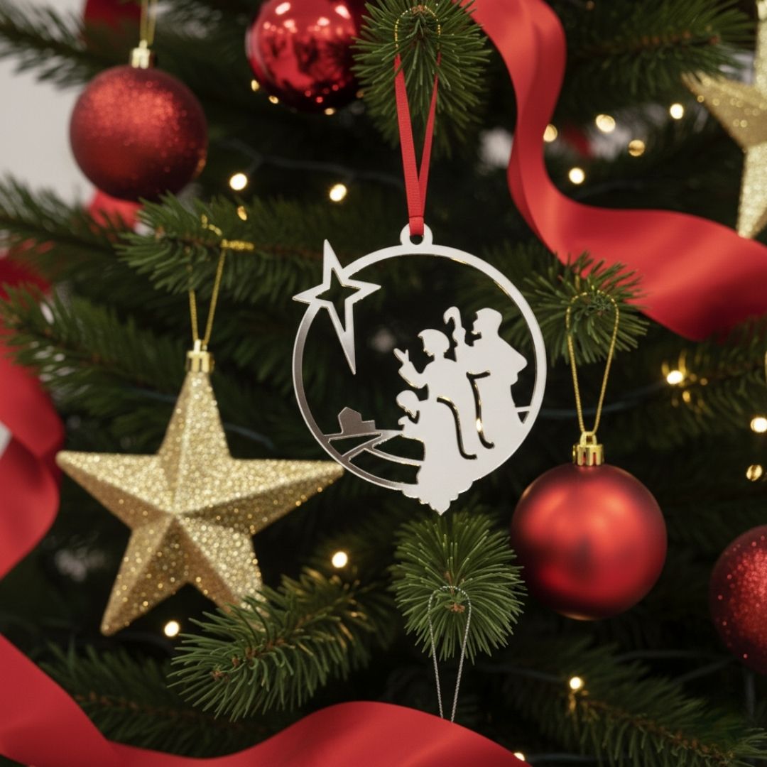 Pallina in Plex Specchiato Re Magi