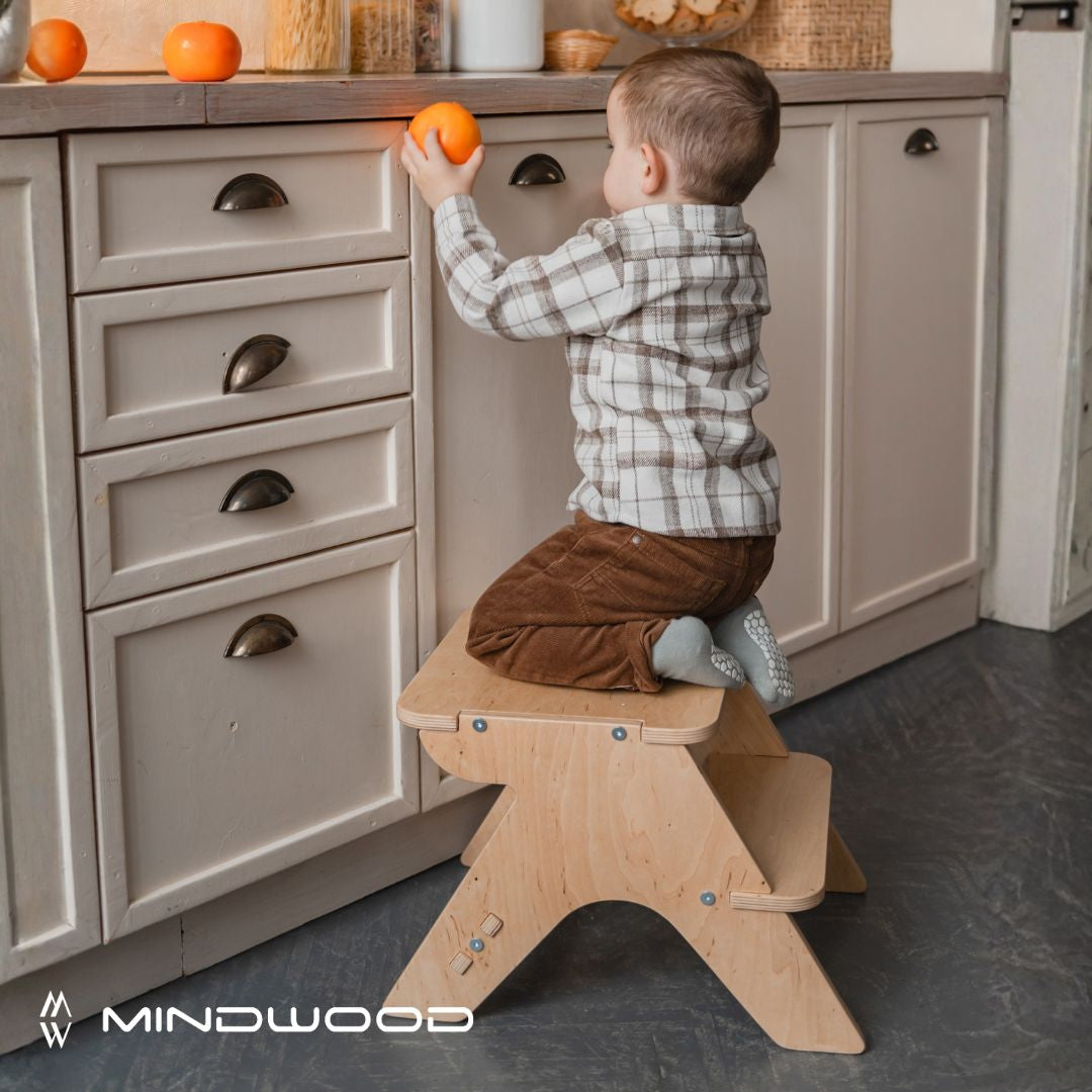Sgabello Montessori per Bambini