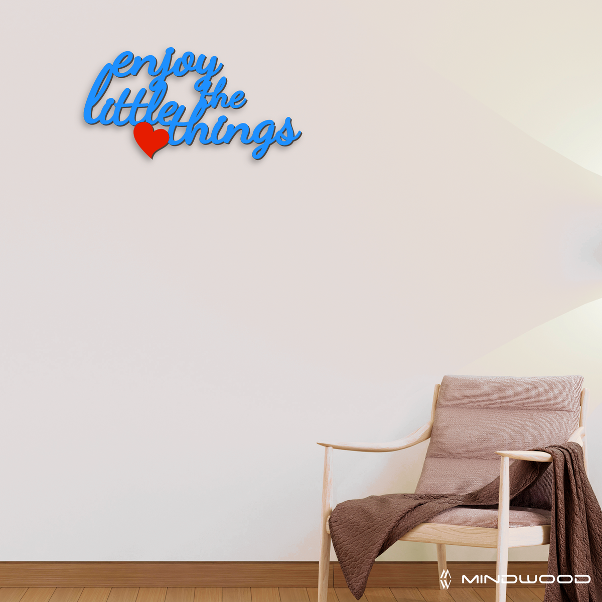 Scritta in Legno Enjoy The Little Things