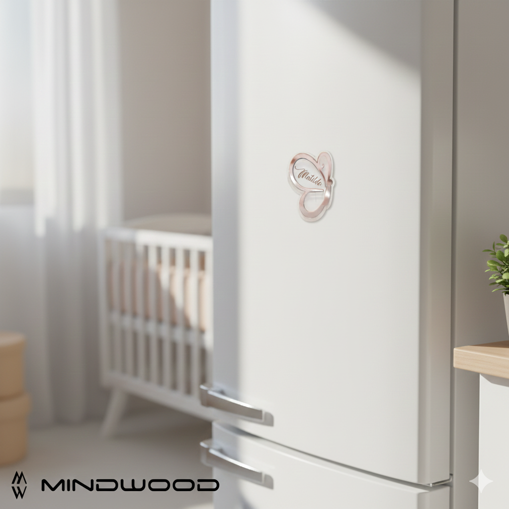 Calamita con Nome personalizzato Butterfly