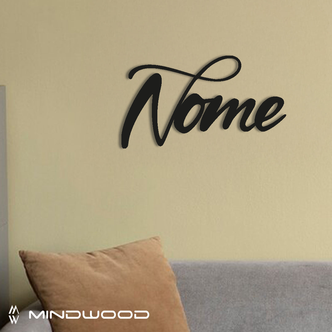 Nome in Legno Personalizzato da Appendere