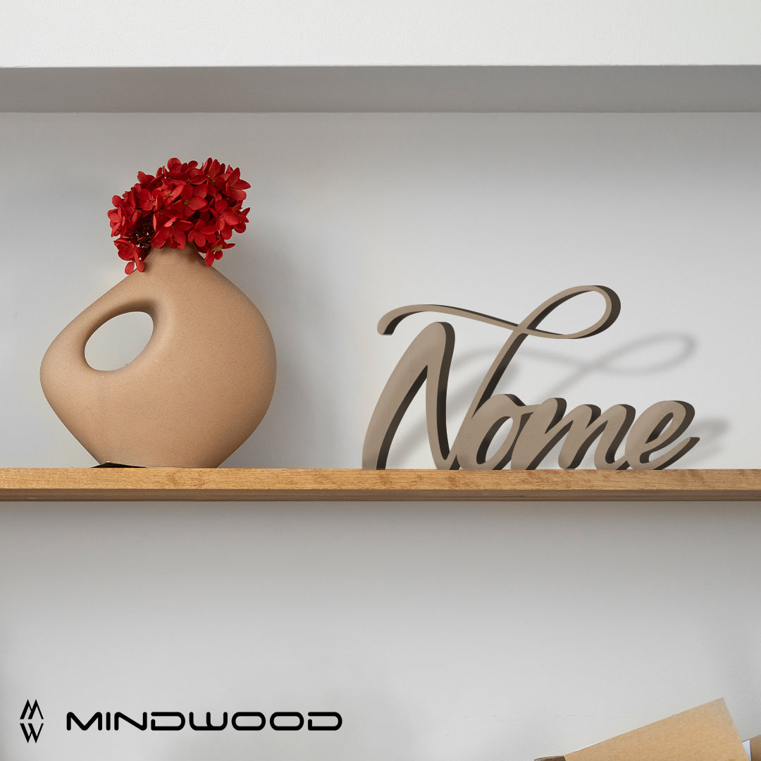 Nomi in Legno Personalizzato Da Appoggio