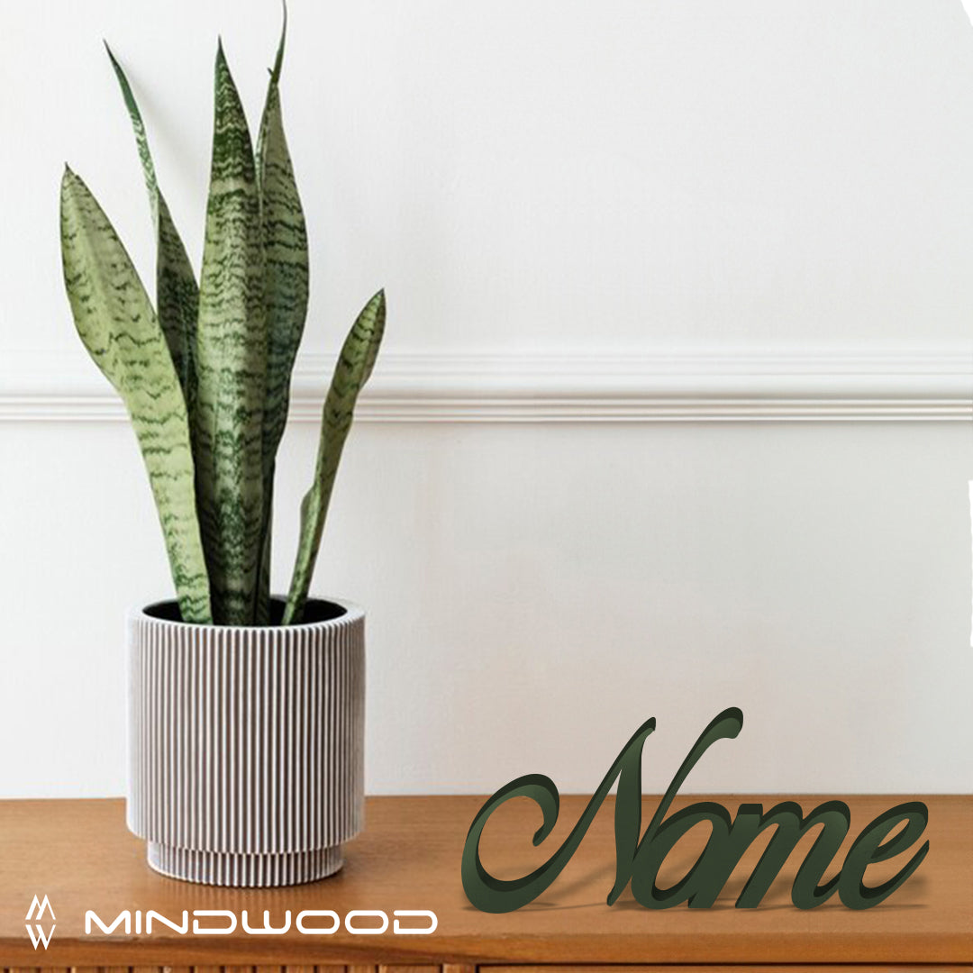 Nomi in Legno Personalizzato Da Appoggio