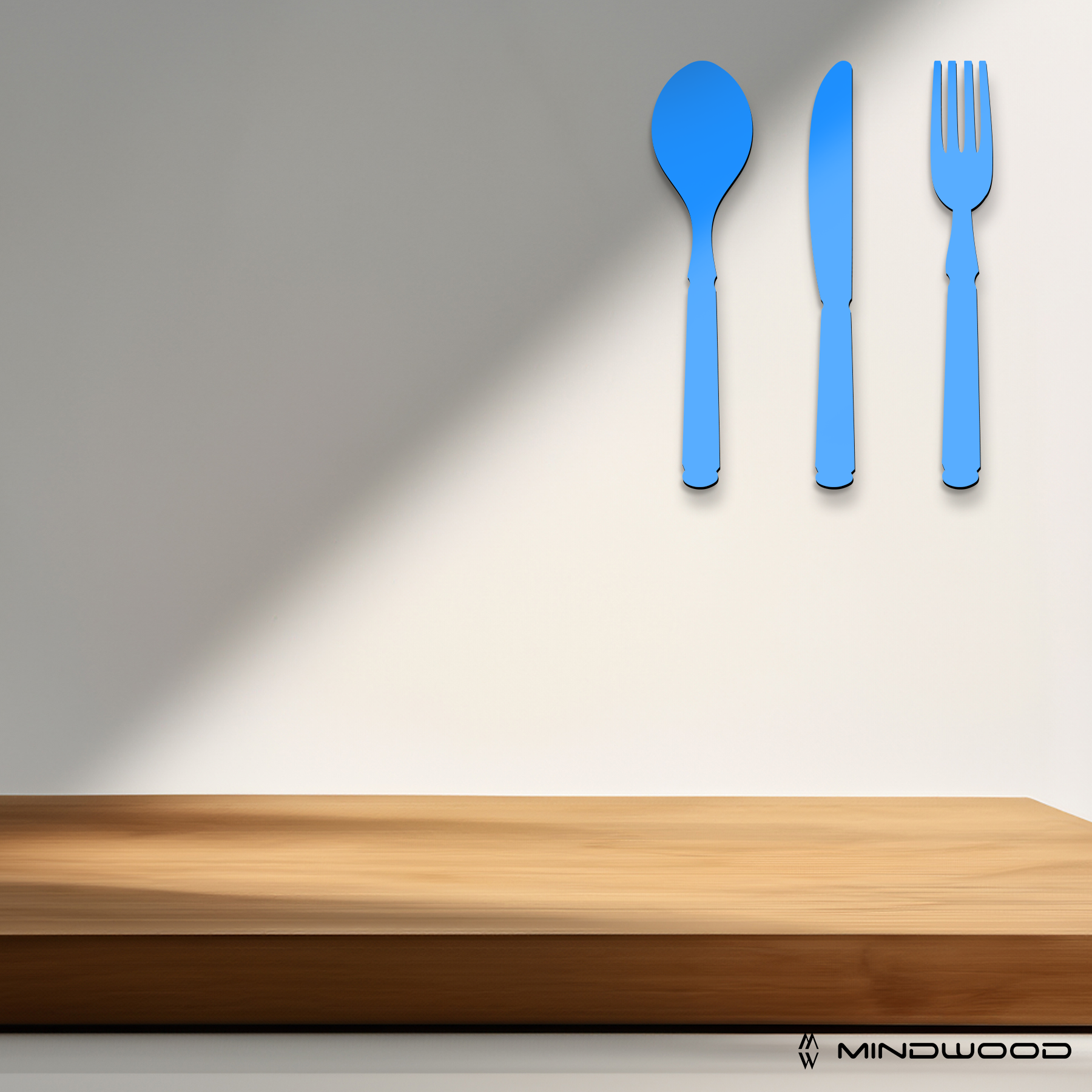 Scritta in Legno Posate